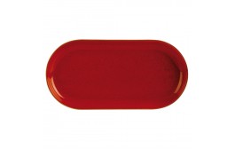 Seasons Magma Narrow Oval Plate